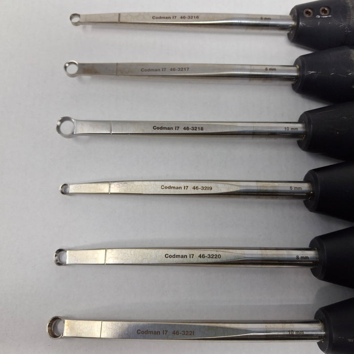 Codman Karlin XL Magnum Cobb Elevator and Ring Curette Set