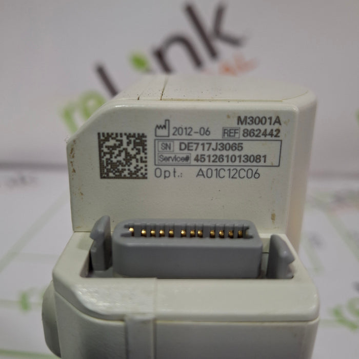 Philips M3001A-A01C06C12 Fast SpO2, NIBP, 12 lead ECG, Temp, IBP MMS Module