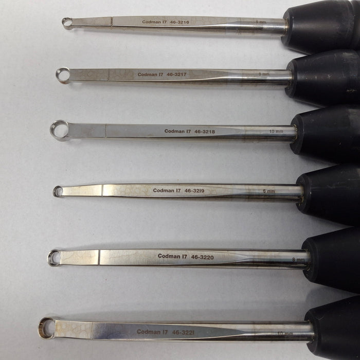 Codman Karlin XL Magnum Cobb Elevator and Ring Curette Set