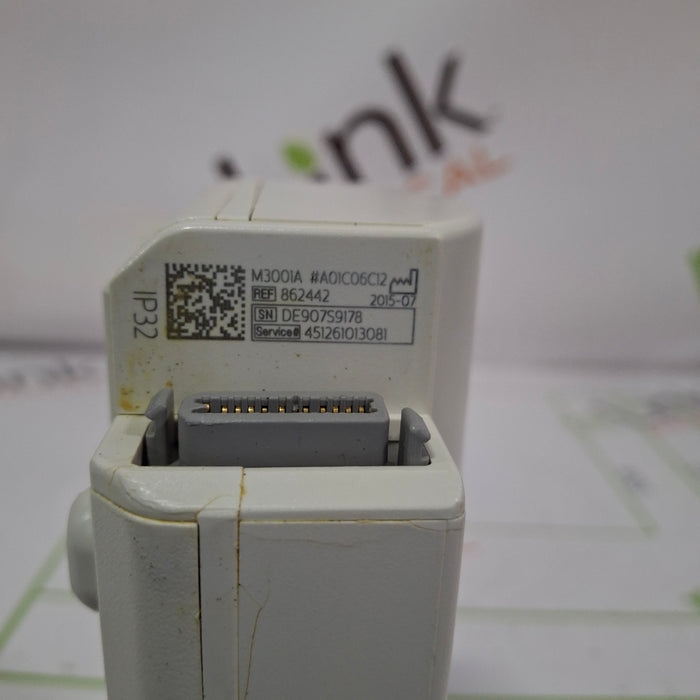 Philips M3001A-A01C06C12 Fast SpO2, NIBP, 12 lead ECG, Temp, IBP MMS Module