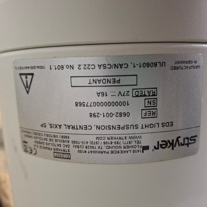 Stryker Visum II LED Surgical Light