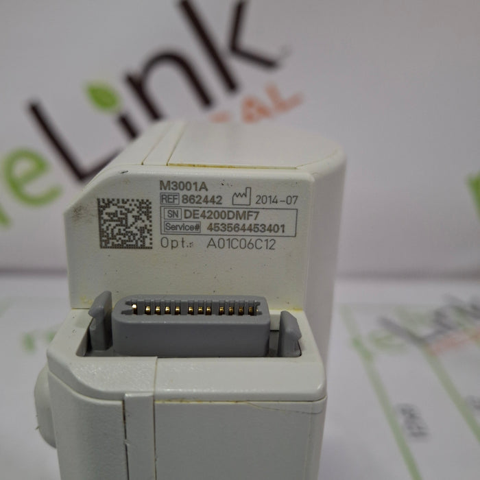 Philips M3001A-A01C06C12 Fast SpO2, NIBP, 12 lead ECG, Temp, IBP MMS Module