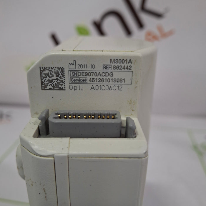 Philips M3001A-A01C06C12 Fast SpO2, NIBP, 12 lead ECG, Temp, IBP MMS Module