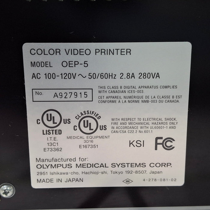 Olympus OEP-5 Color Video Printer