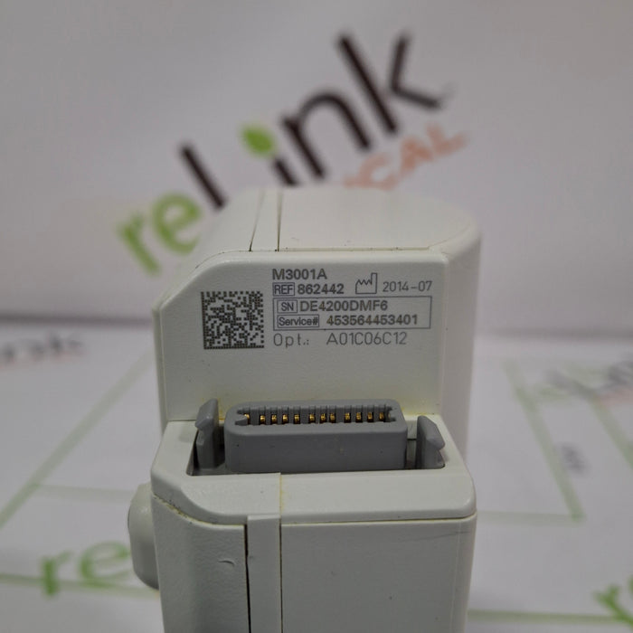 Philips M3001A-A01C06 Fast SpO2, NIBP, ECG, Temp, IBP MMS Module