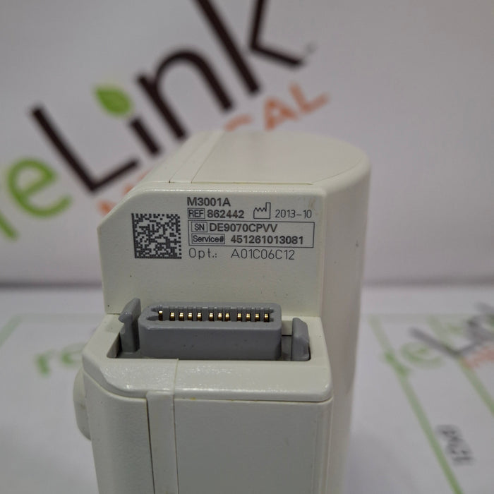 Philips M3001A-A01C06C12 Fast SpO2, NIBP, 12 lead ECG, Temp, IBP MMS Module