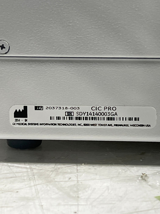 GE Healthcare MP100D CIC Pro Carescape Central Station
