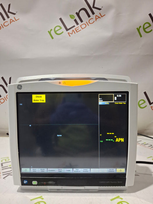 GE Healthcare Carescape B450 Critical Care Patient Monitor