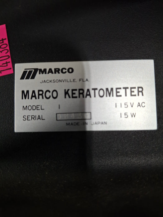 Marco Model 1 Keratometer