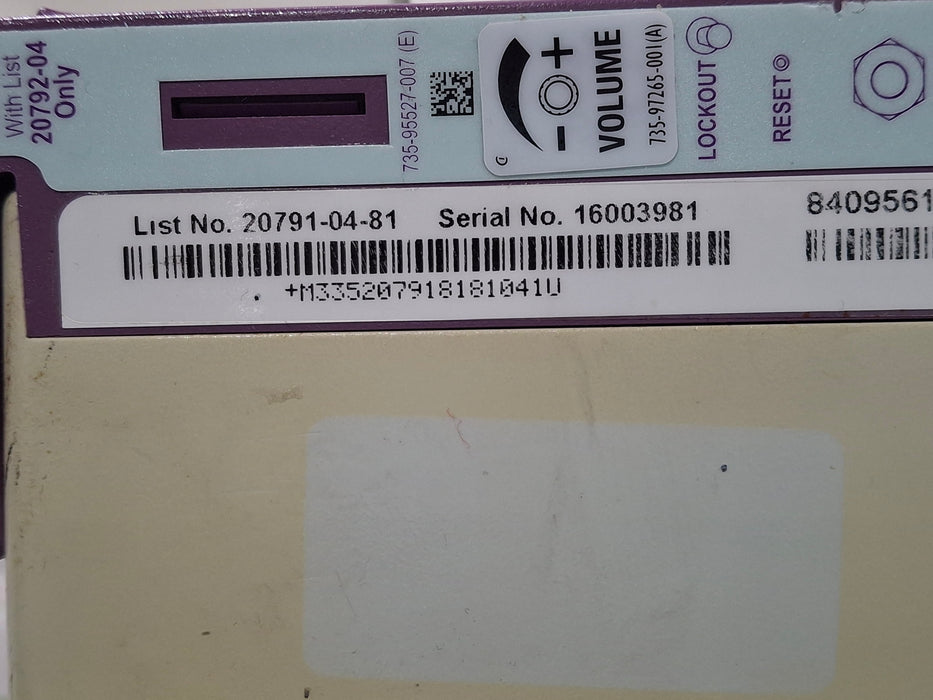 Hospira Plum A+ Infusion Pump