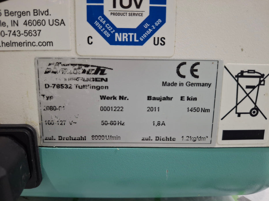 Hettich Instruments Zentrifugen EBA 20C Centrifuge