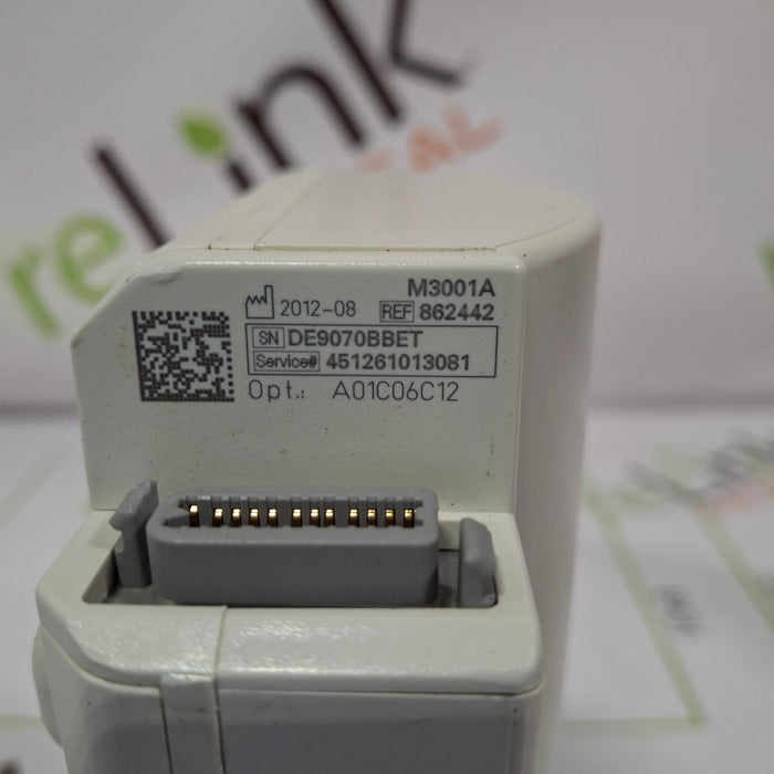 Philips M3001A-A01C06 Fast SpO2, NIBP, ECG, Temp, IBP MMS Module