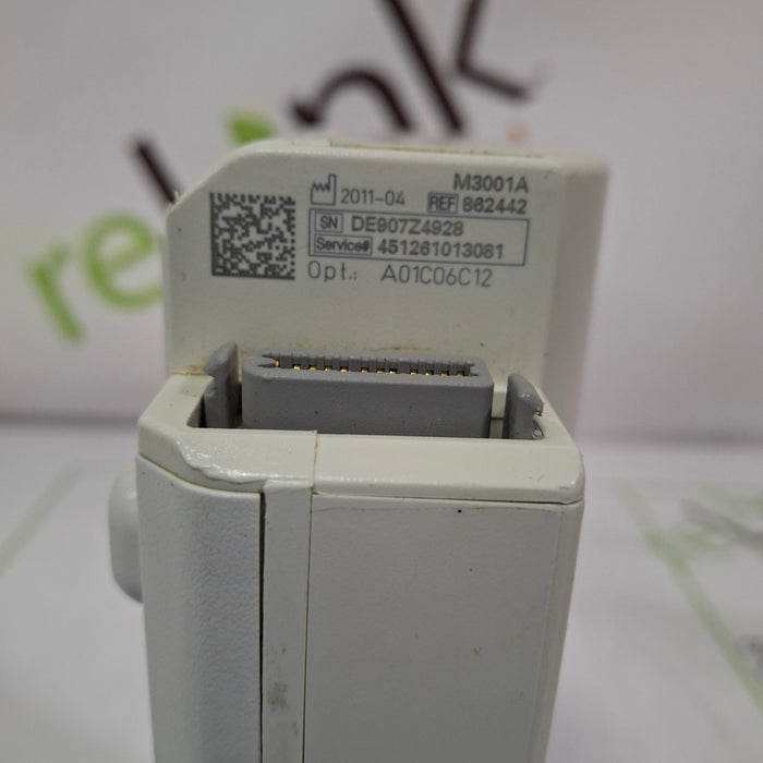 Philips M3001A-A01C06 Fast SpO2, NIBP, ECG, Temp, IBP MMS Module