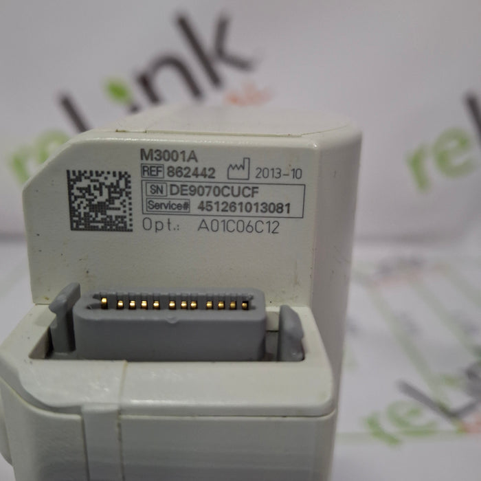 Philips M3001A-A01C06 Fast SpO2, NIBP, ECG, Temp, IBP MMS Module