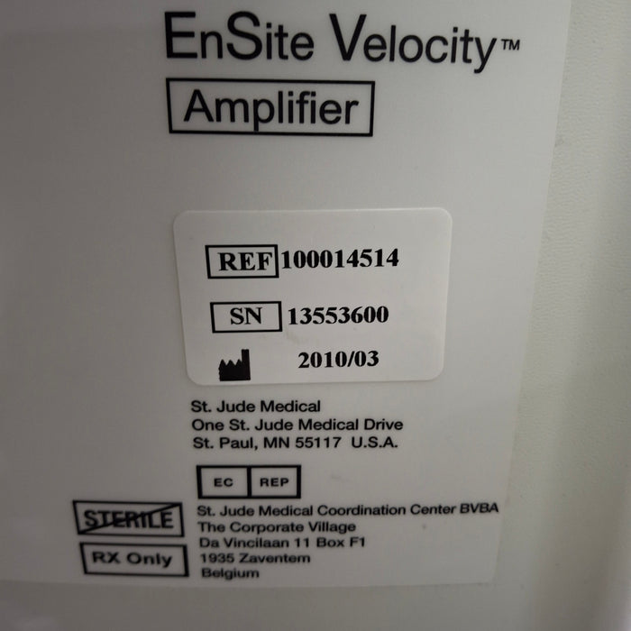 St. Jude Medical, Inc. EnSite Velocity Amplifier Cardiac Ablation Generator