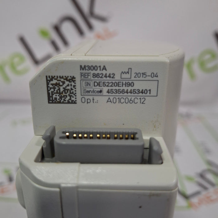 Philips M3001A-A01C06 Fast SpO2, NIBP, ECG, Temp, IBP MMS Module