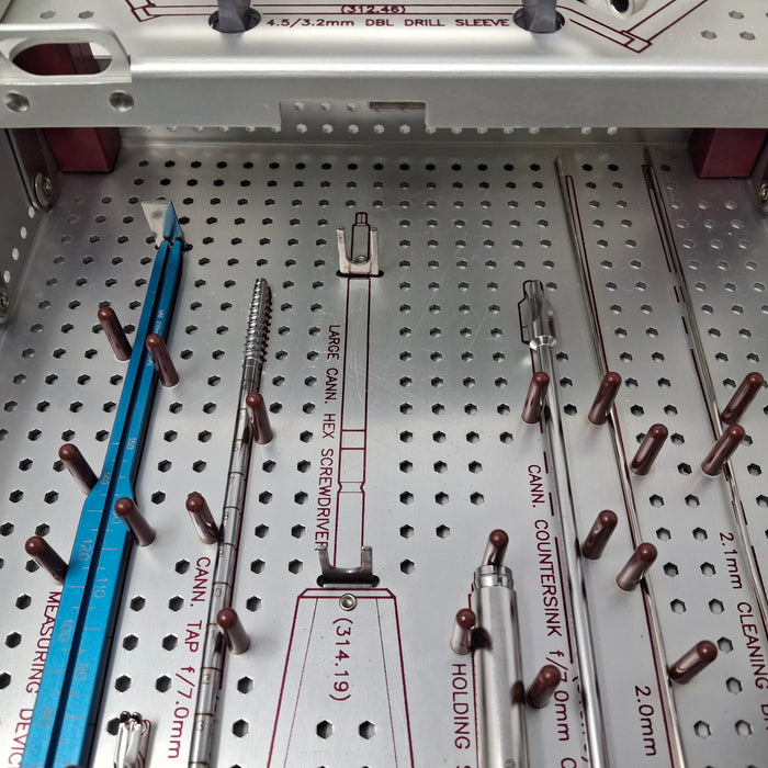 Synthes, Inc. 7.0mm Cannulated Screw Set