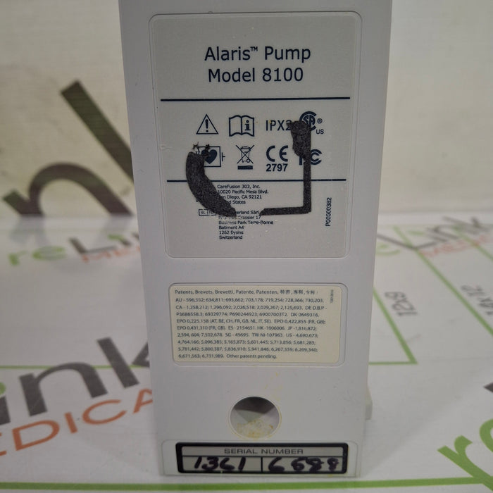 CareFusion Alaris 8100 LVP Infusion Pump Module