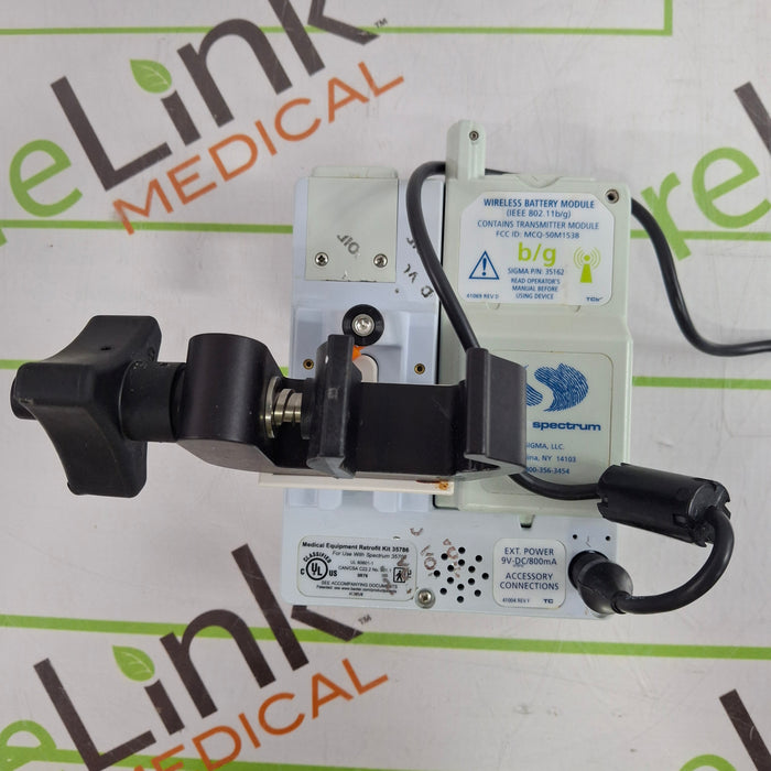 Baxter Sigma Spectrum 6.05.14 with B/G Battery Infusion Pump