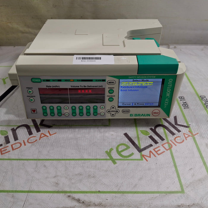 B. Braun Outlook 400ES Infusion Pump