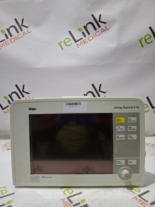 Draeger Medical Infinity Gamma X XL Patient Monitor