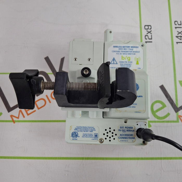 Baxter Sigma Spectrum 6.05.13 with B/G Battery Infusion Pump
