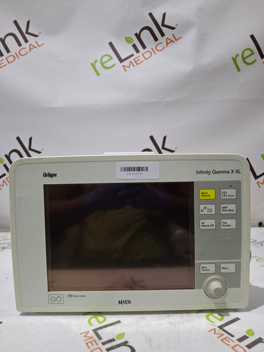 Draeger Medical Infinity Gamma X XL Patient Monitor