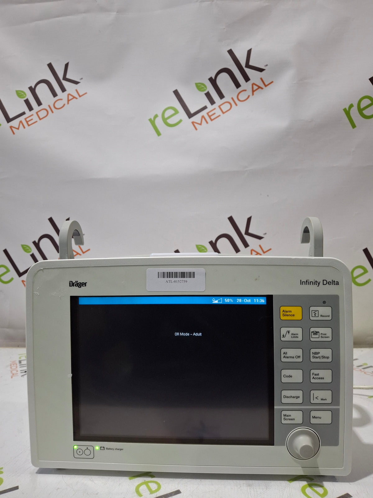 Draeger Medical Infinity Delta Patient Monitor