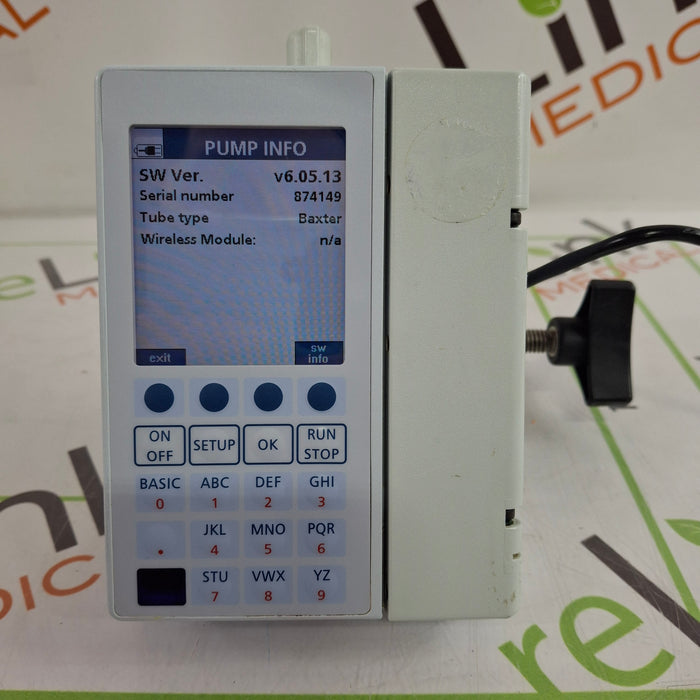 Baxter Sigma Spectrum 6.05.13 with B/G Battery Infusion Pump