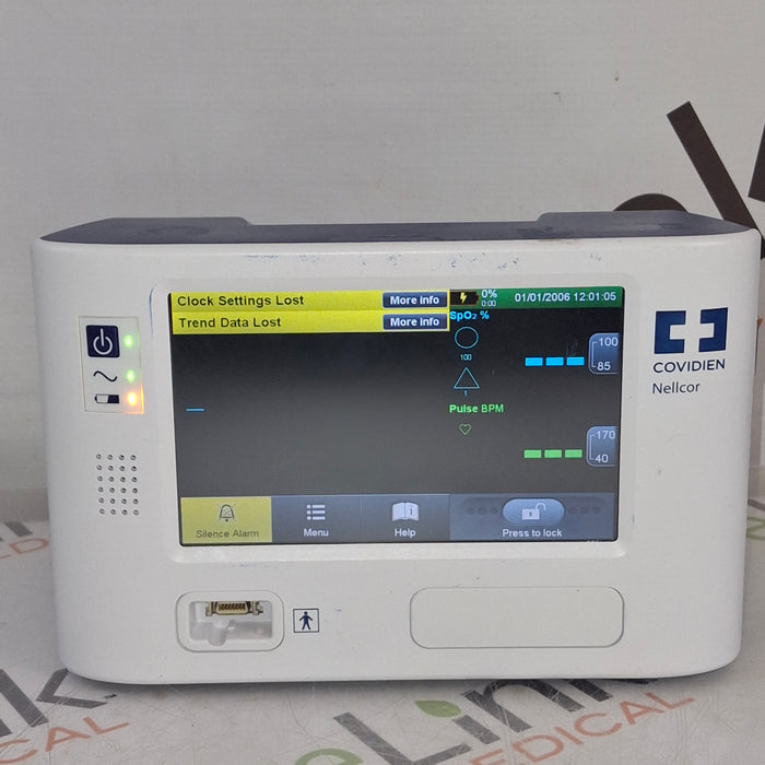 Covidien PM1000N Nellcor Bedside SPO2 Monitor