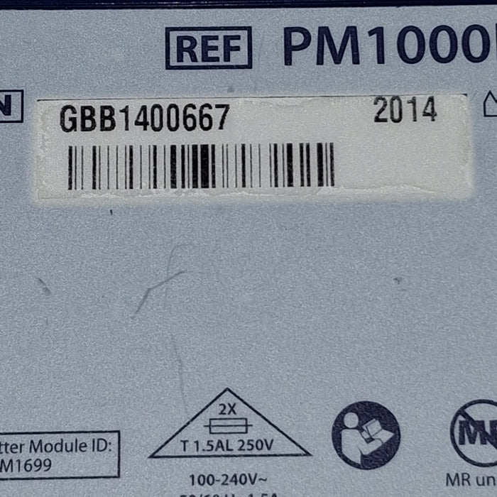 Covidien PM1000N Nellcor Bedside SPO2 Monitor