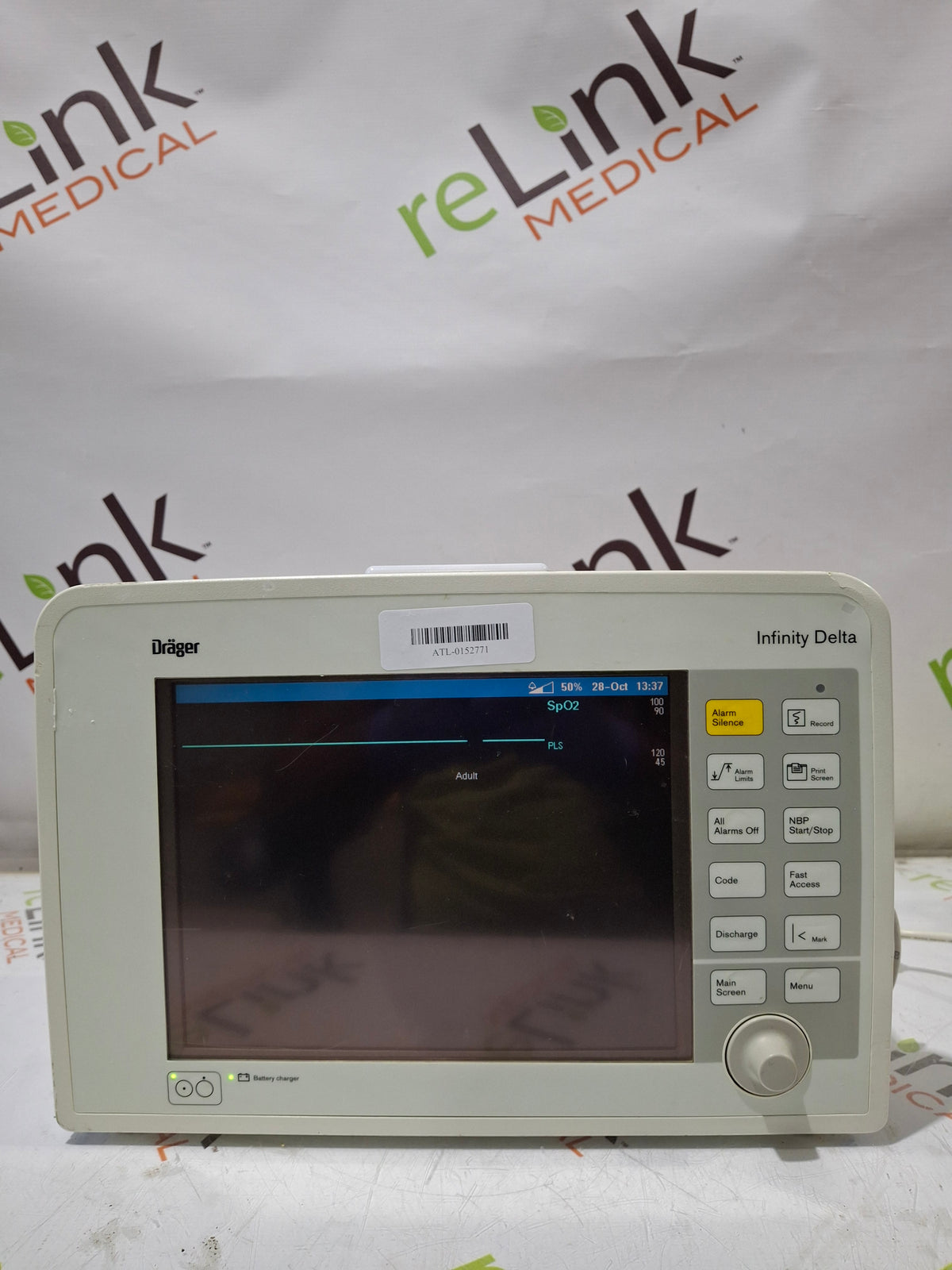 Draeger Medical Infinity Delta Patient Monitor