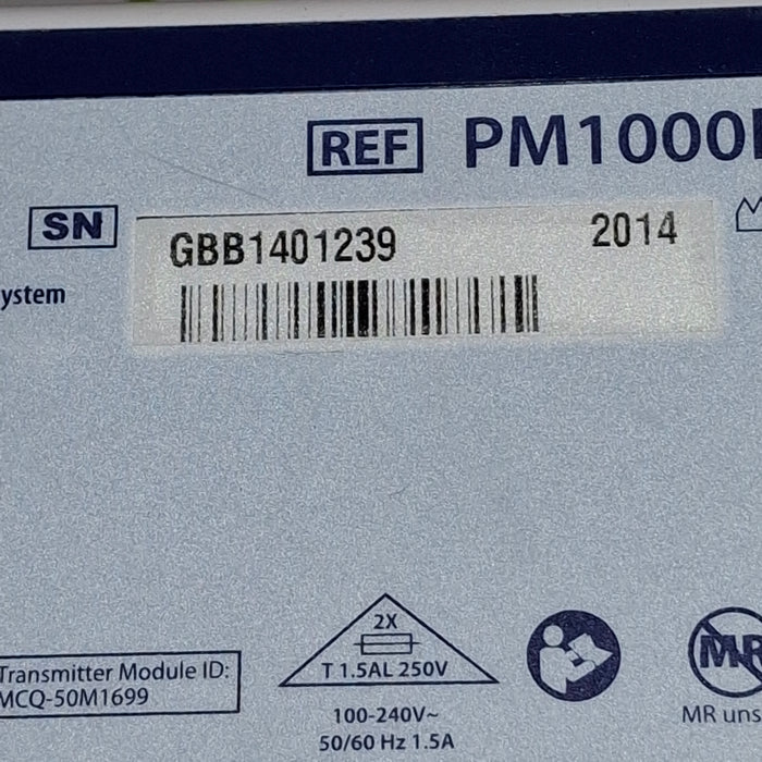 Covidien PM1000N Nellcor Bedside SPO2 Monitor