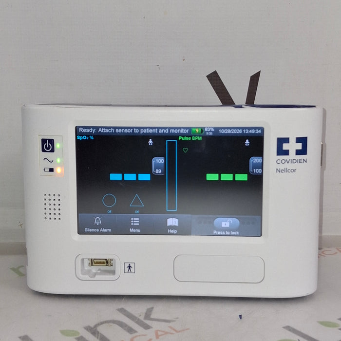 Covidien PM1000N Nellcor Bedside SPO2 Monitor