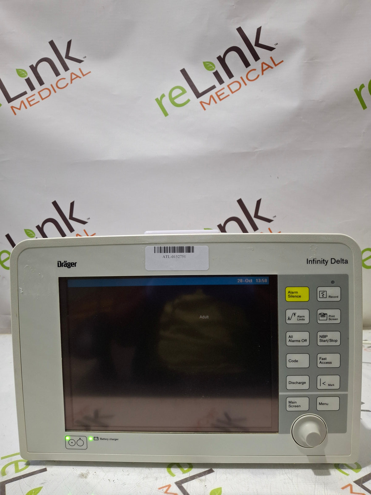 Draeger Medical Infinity Delta Patient Monitor