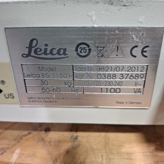 Leica EG 1150H Modular Tissue Embedding Center