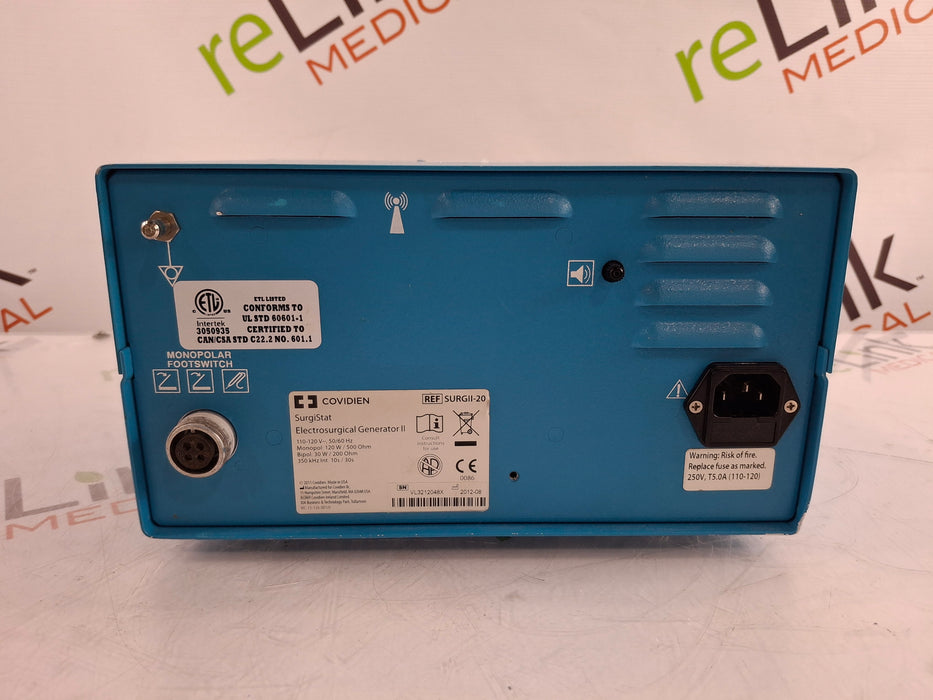 Covidien Valleylab Surgistat II Electrosurgical Unit
