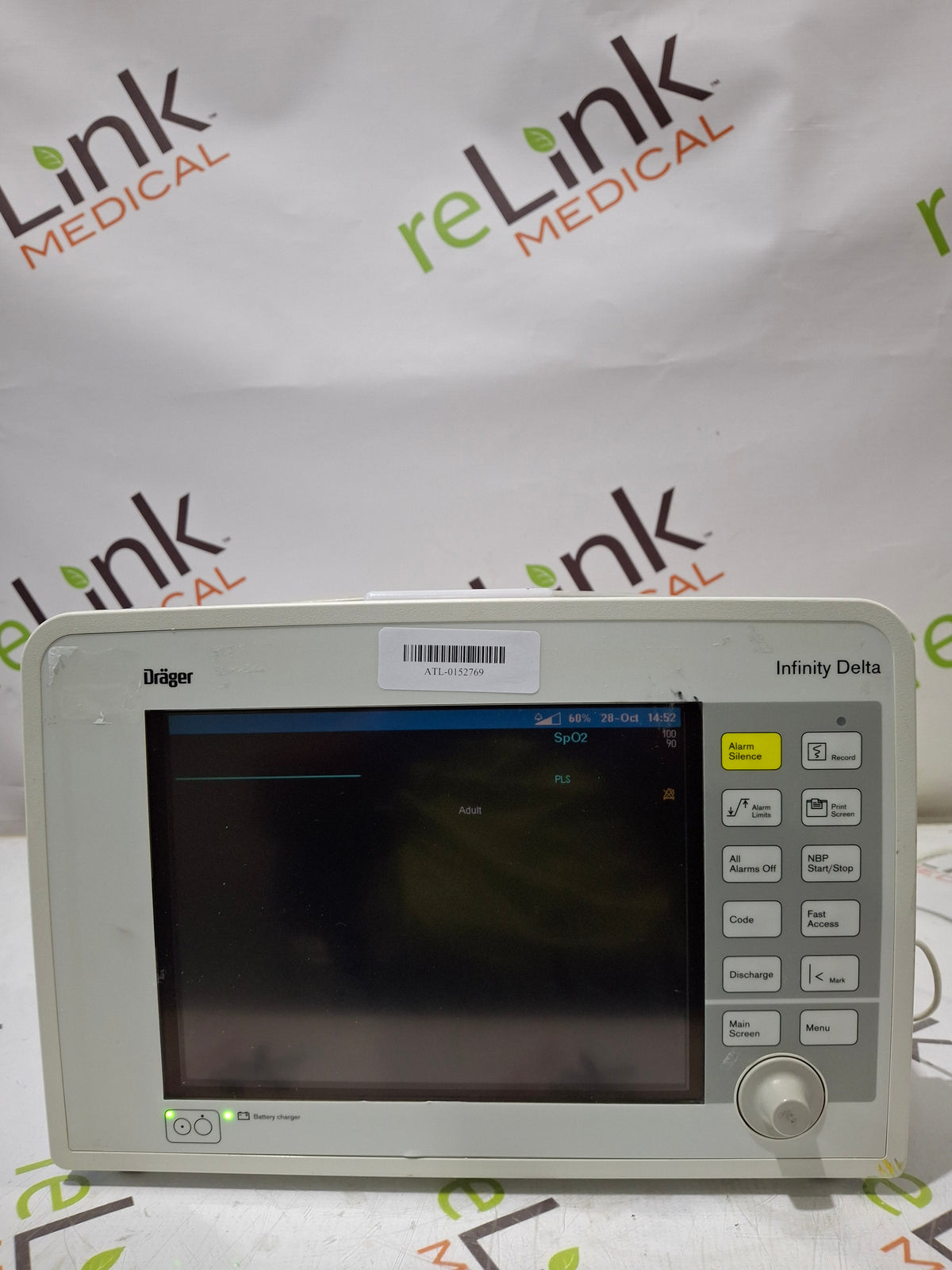 Draeger Medical Infinity Delta Patient Monitor