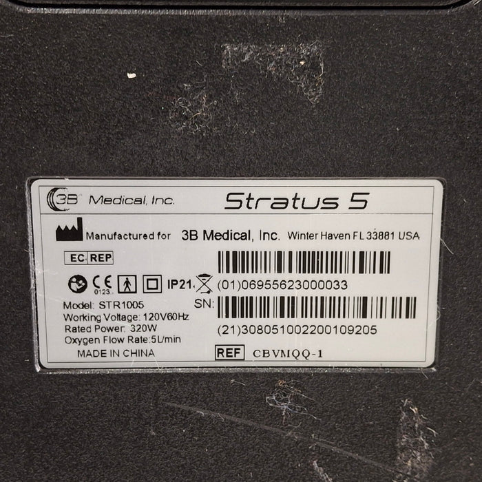 3B Medical, Inc. Stratus 5 Oxygen Concentrator