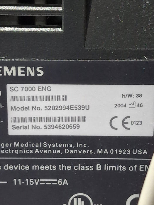 Siemens SC 7000 Patient Monitor