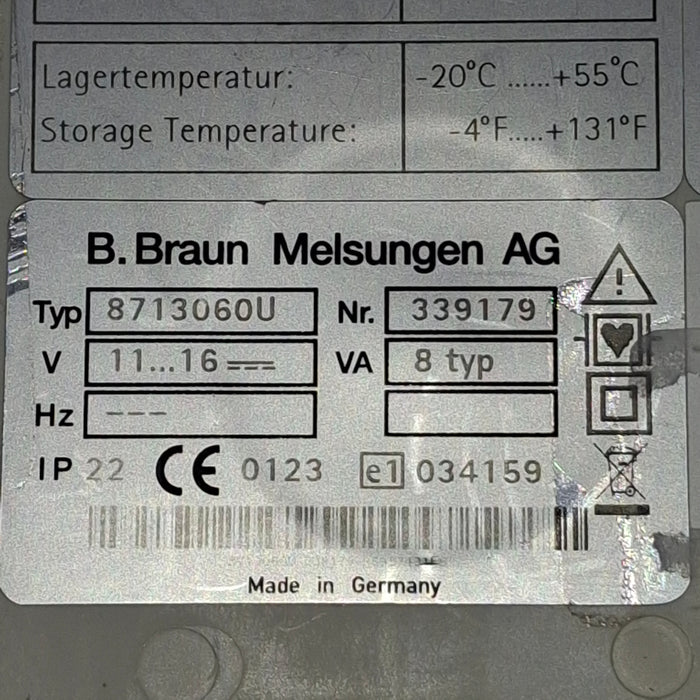 B. Braun Infusomat Space Infusion Pump
