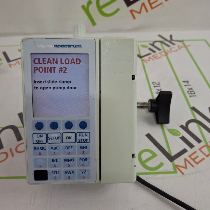 Baxter Sigma Spectrum with B/G Battery Infusion Pump