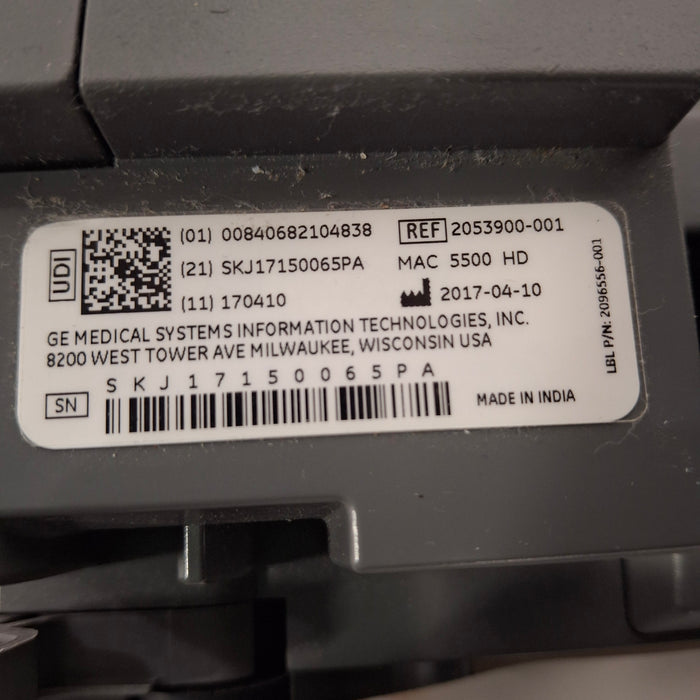 GE Healthcare MAC 5500 HD ECG with CAM Module