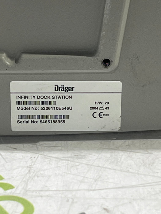 Draeger Medical Infinity Docking Station Infinity Delta Series