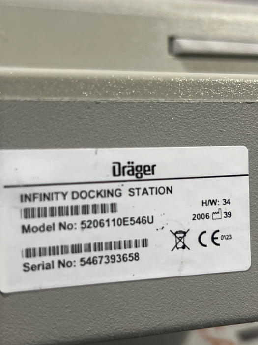 Draeger Medical Infinity Docking Station Infinity Delta Series