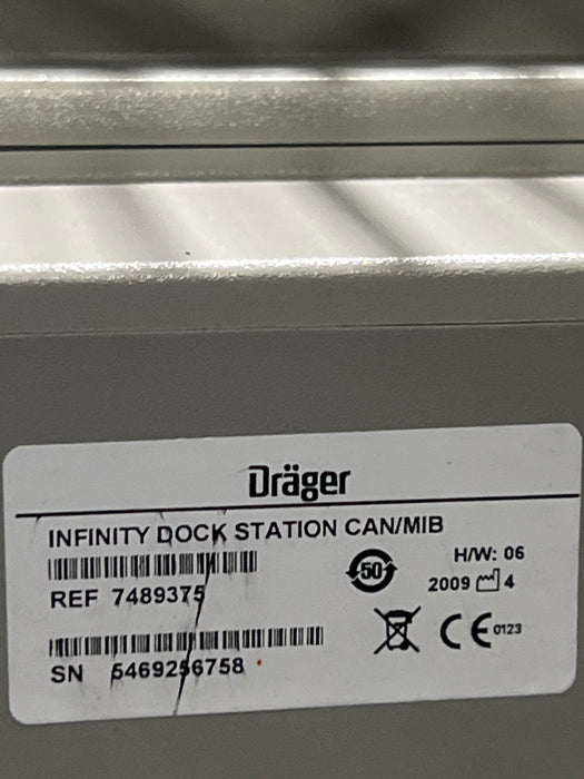 Draeger Medical Infinity Docking Station Infinity Delta Series