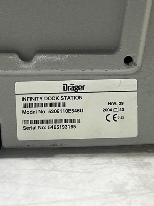 Draeger Medical Infinity Docking Station Infinity Delta Series