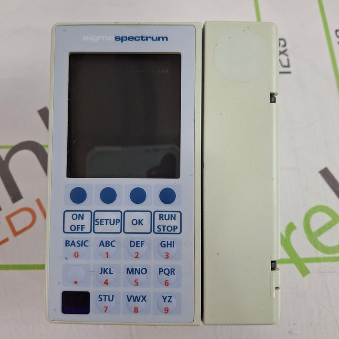 Baxter Sigma Spectrum w/Non Wireless or No Battery Infusion Pump