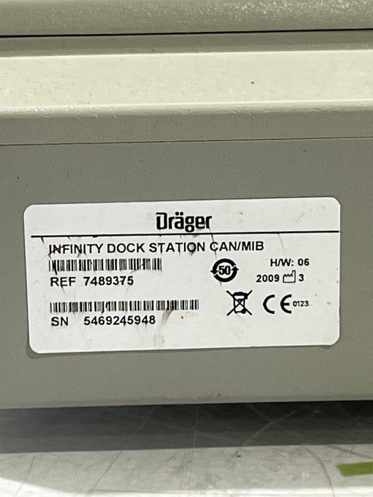 Draeger Medical Infinity Docking Station Infinity Delta Series