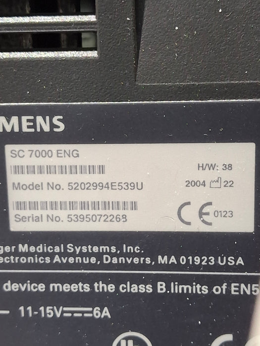 Siemens SC 7000 Patient Monitor